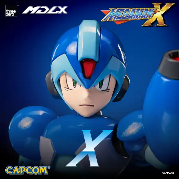 THREEZERO X CAPCOM MDLX MEGAMAN X / ROCKMAN X ราคารวมค่าส่ง EMS แล้ว