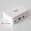 Raspberry Pi 3 Case Cover Shell Enclosure Box สีขาวมุข มีช่องสำหรับสาย GPIO สายกล้อง มีปุ่มกันลื่น