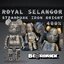 BE@RBRICK ROYAL SELANGOR STEAMPUNK IRON BRIGHT 400%