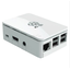 Raspberry Pi 3 Case Cover Shell Enclosure Box สีขาวมุข มีช่องสำหรับสาย GPIO สายกล้อง มีปุ่มกันลื่น