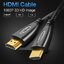 สาย HDMI to HDMI Cable HD 1080P High speed 3D Cable HDMI 1.4V ยาว 0.5 เมตร สำหรับต่อจอภาพ Raspberry PI 3 และจอทีวี