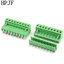 10 Pin Right Angle Line Terminal Plug Type 300V 15A 5.08mm Pitch Connector Pcb Screw Terminal Block