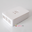 Raspberry Pi 3 Case Cover Shell Enclosure Box สีขาวมุข มีช่องสำหรับสาย GPIO สายกล้อง มีปุ่มกันลื่น