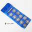 จานตัดขนาด 22mm Diamond Dremel Cutting Disc จำนวน 10 ชิ้น พร้อมแกน Shaft