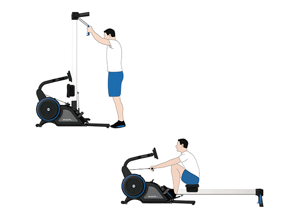 กรรเชียงบก Impulse Ski and Rowing