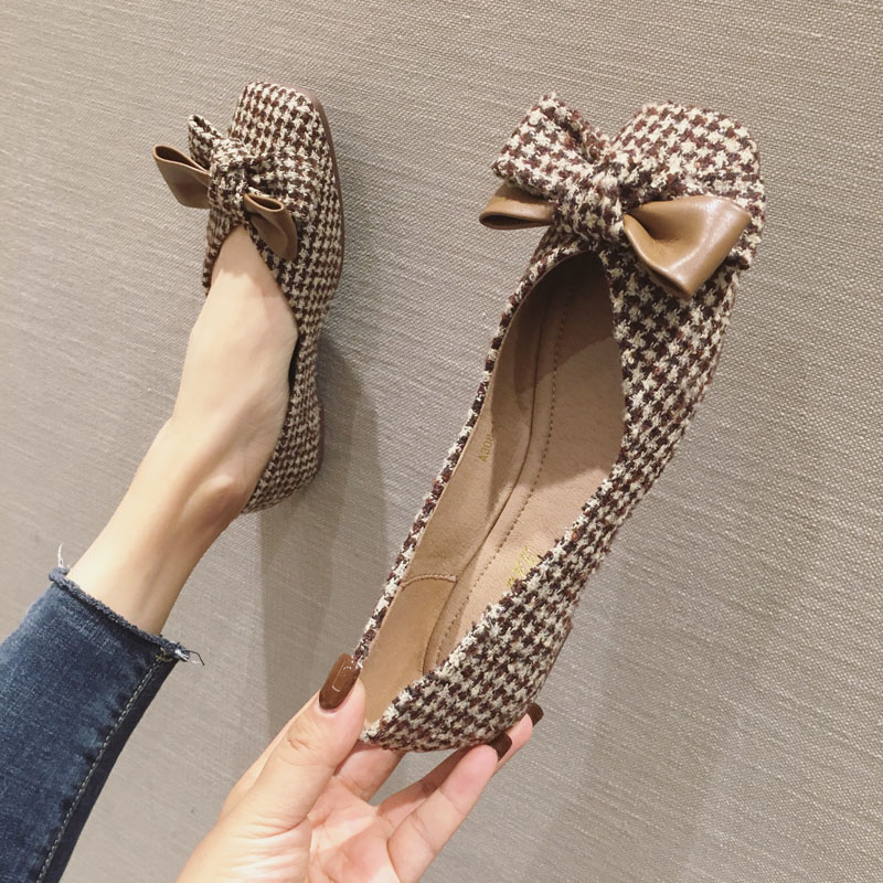 รองเท้าคัทชูผู้หญิงส้นเตี้ย ใส่สบาย มีขนาด35-40