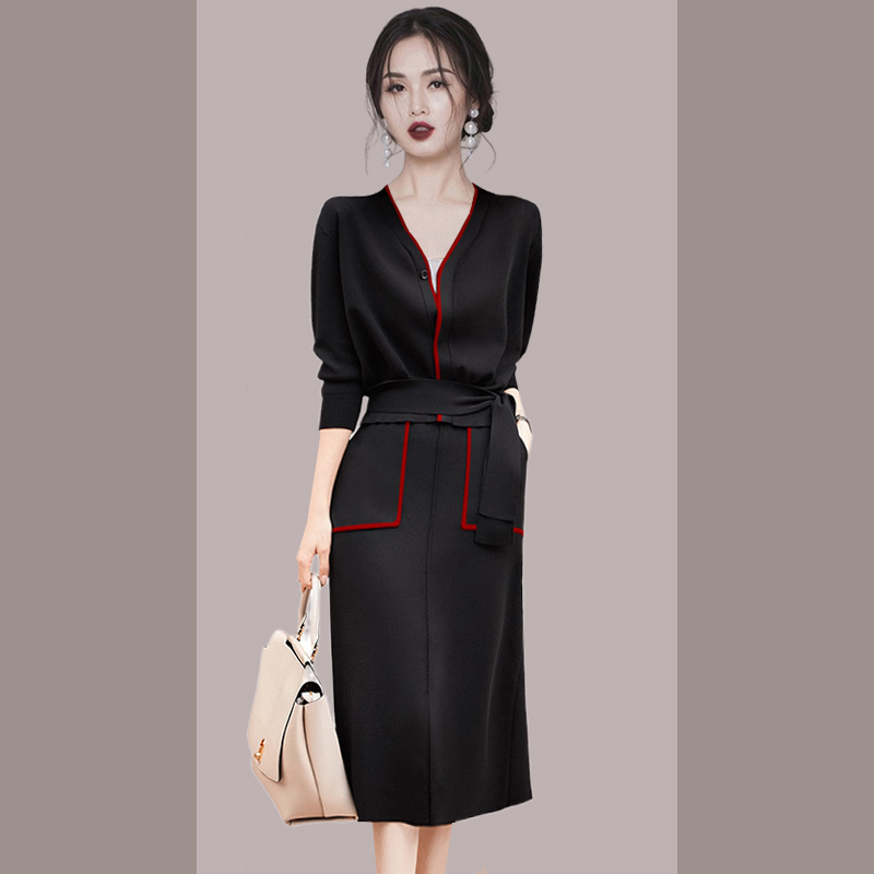 ชุดเดรสยาวสวยๆ ชุดเดรสยาวใส่สบาย ใส่ทำงาน มีขนาดS M L XL 2XL
