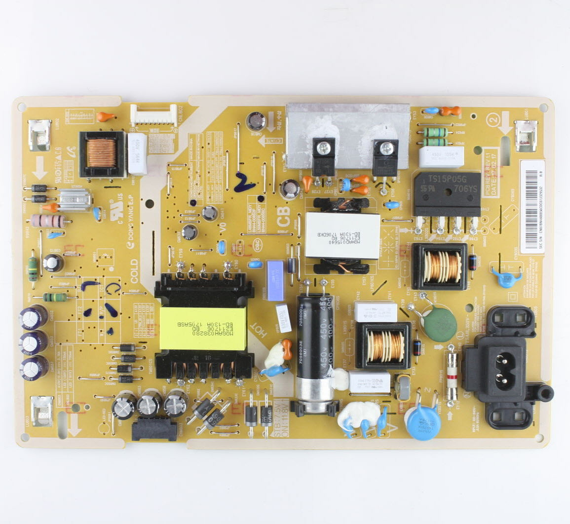 POWER SUPPLY SAMSUNG UA49J5200 UA49M5000AK UA49N5000AK UA49M5100AK UA49J5250AK BN44-00856C