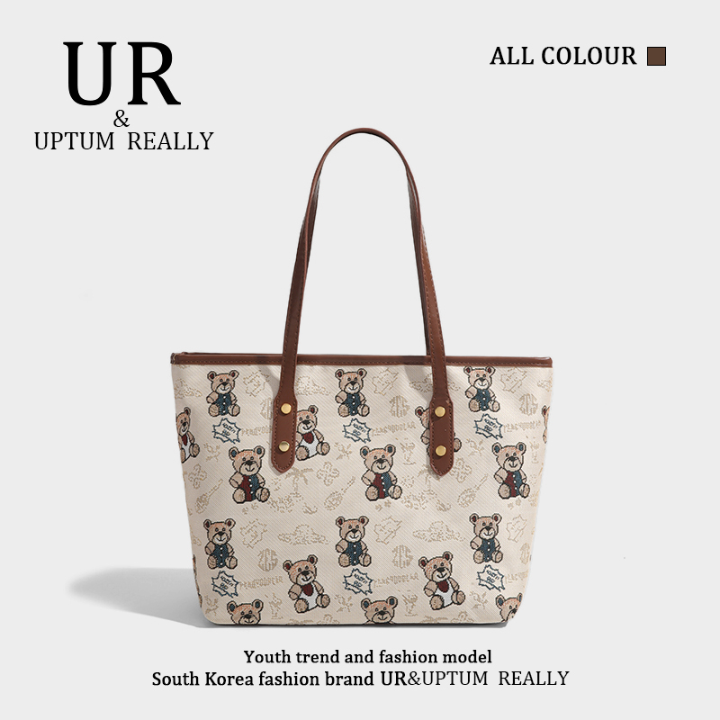 กระเป๋าผู้หญิงสวยๆ กระเป๋าสะพายข้างผู้หญิง กระเป๋าแบรนด์ BEAR BAG กระเป๋าหมีสุดคิ้ว!