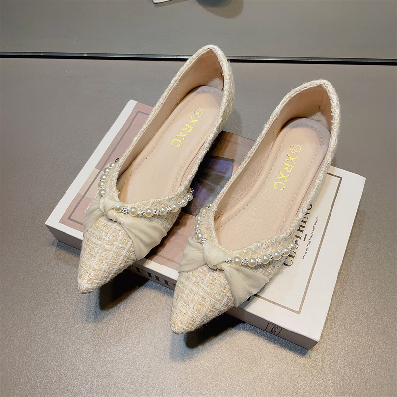 รองเท้าคัทชูผู้หญิงส้นเตี้ย ใส่สบาย มีขนาด35-40