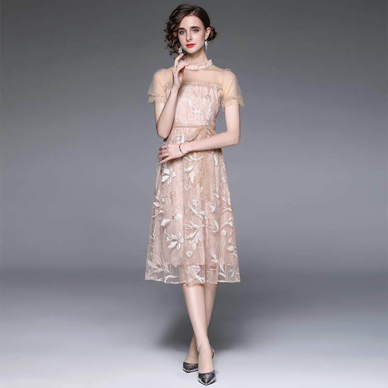 ชุดเดรสยาวสวยๆ ชุดเดรสยาวใส่สบาย ใส่ทำงาน มีขนาดS M L XL 2XL
