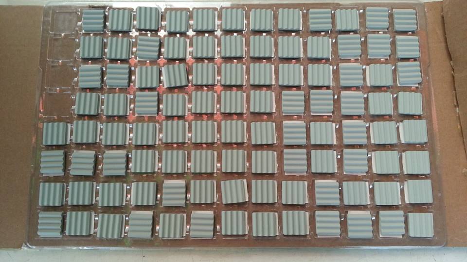 Ceramic Heat Sink ฮีตซิงก์ เซรามิค มีกาวในตัว แบบฉนวนไม่นำไฟฟ้า สำหรับ SKR.03 SKR.801 SKR.816 SKR.819 SKR.671