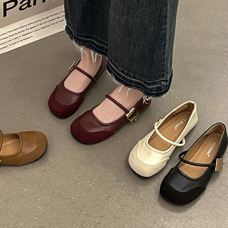 รองเท้าคัทชูผู้หญิงส้นเตี้ย ใส่สบาย มีขนาด35-40