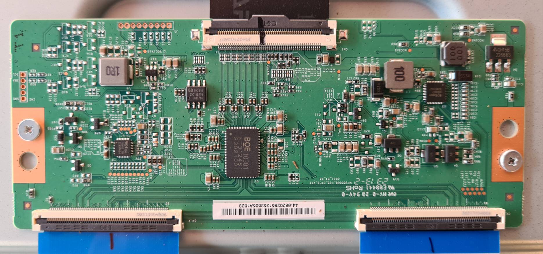 T-CON. SAMSUNG รุ่น UA50AU7002KXXT พาร์ท HF500QUB F20-CPCB-V01 ของเเท้ 100%