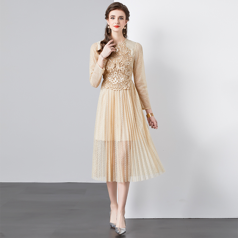 ชุดเดรสยาวสวยๆ ชุดเดรสยาวใส่สบาย ใส่ทำงาน มีขนาดS M L XL 2XL