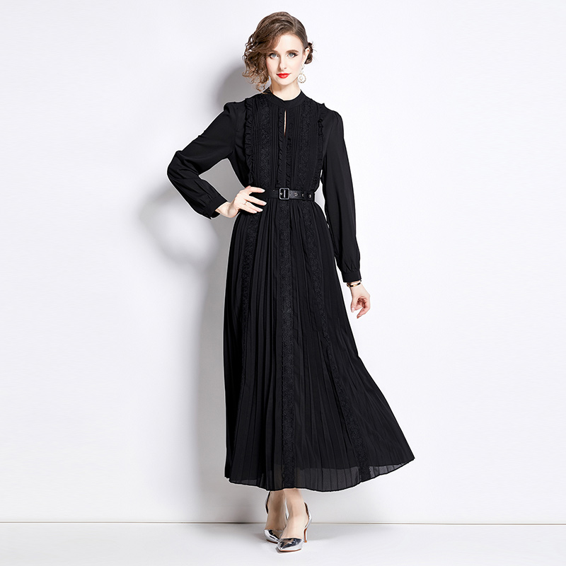 ชุดเดรสยาวสวยๆ ชุดเดรสยาวใส่สบาย ใส่ทำงาน มีขนาดS M L XL 2XL