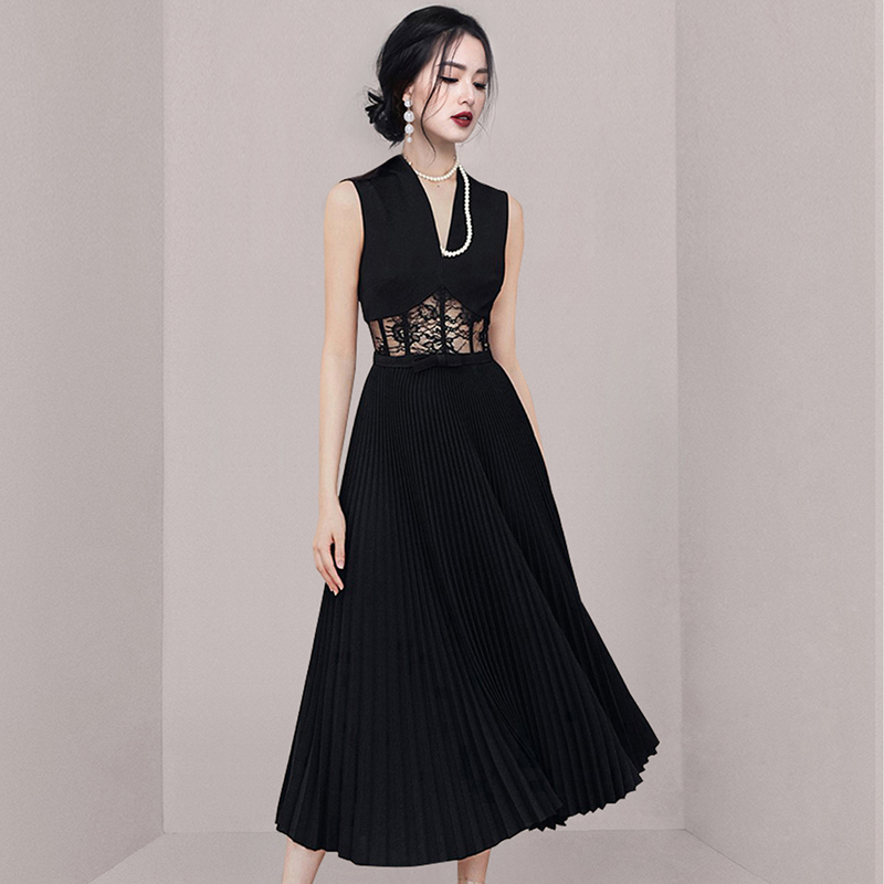 ชุดเดรสยาวสวยๆ สไตล์เกาหลี มีขนาด S M L XL สนใจทักแชท