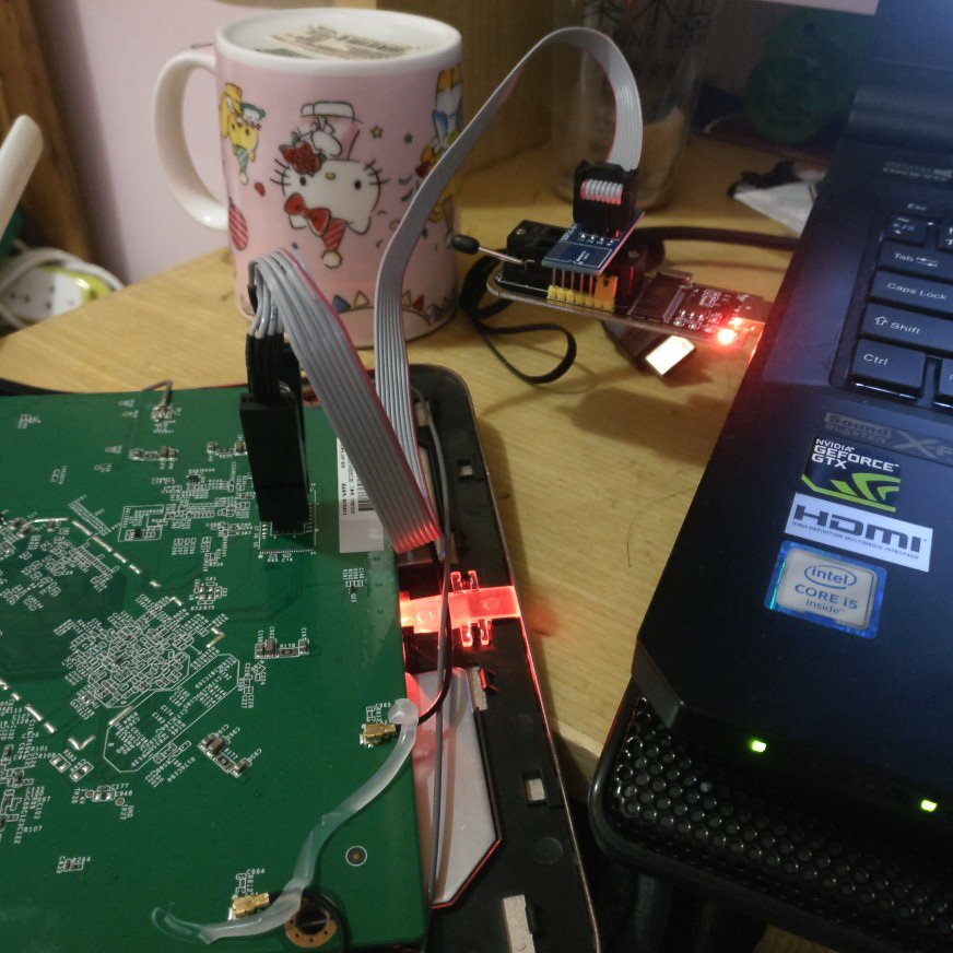 สายแฟลช มหาเทพ1 SPI BIOS FLASH SOP8