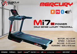 ลู่วิ่งไฟฟ้ามอเตอร์AC Mercury Gold Sense Luxury MI7 รุ่นใหม่ New Model