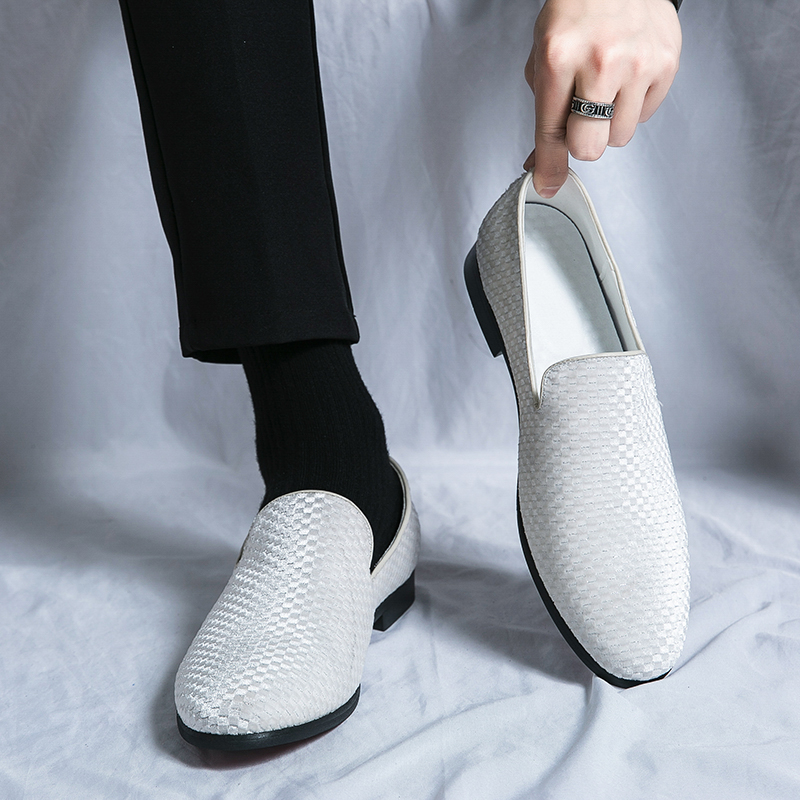 รองเท้าหนังผู้ชาย มีไซส์39-44 รองเท้าโลฟเฟอร์ชาย Slip-On Shoes มีขนาด39-44