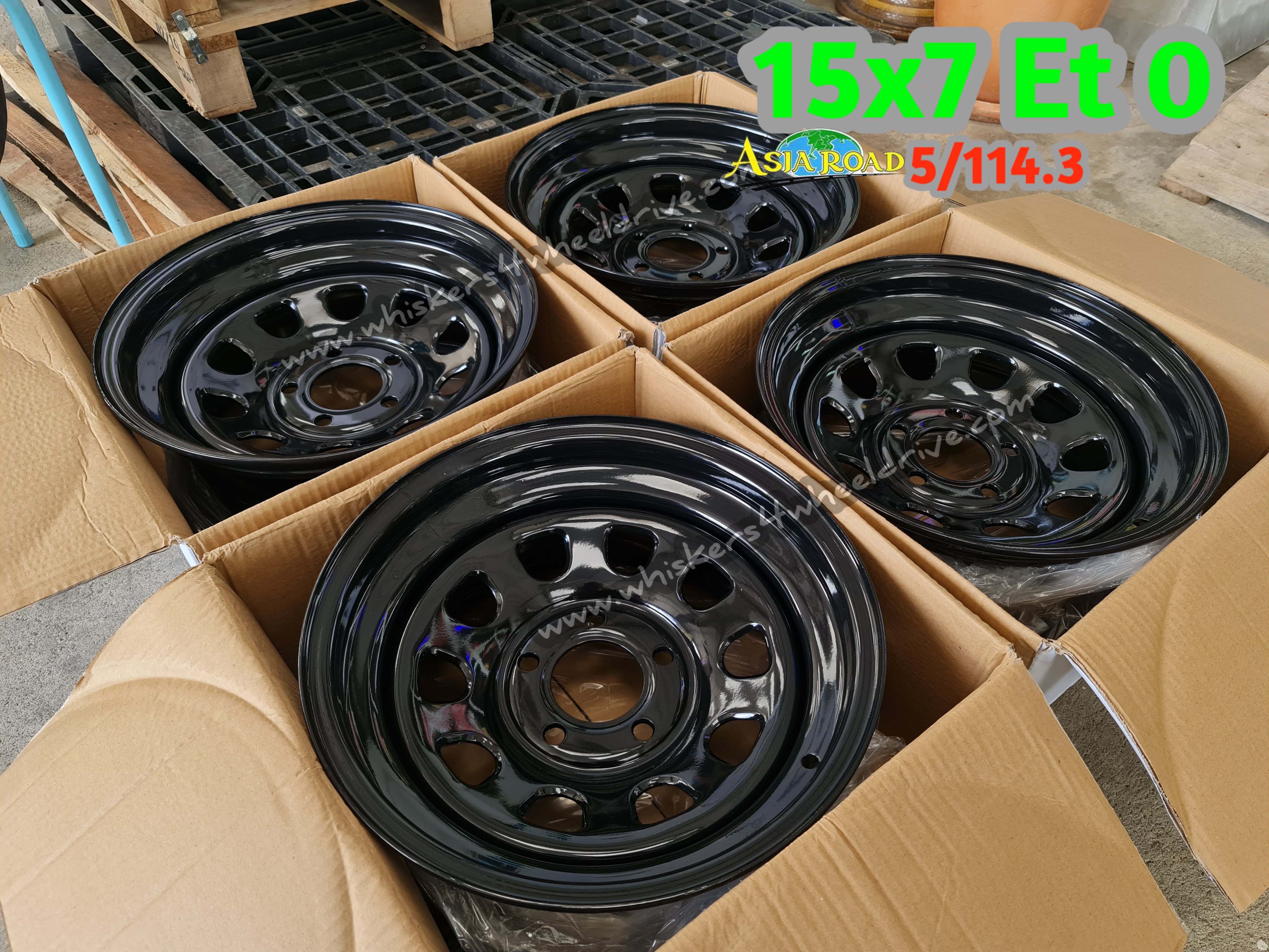 ล้อกระทะ 15×7-0 5รู /114.3