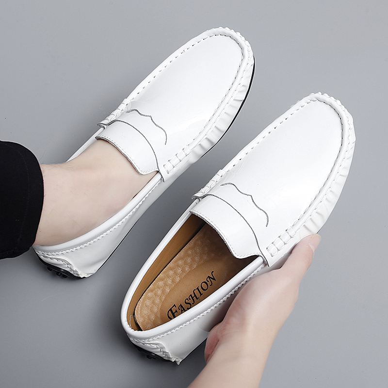 รองเท้าหนังผู้ชาย มีไซส์39-44 รองเท้าโลฟเฟอร์ชาย Slip-On Shoes มีขนาด39-44