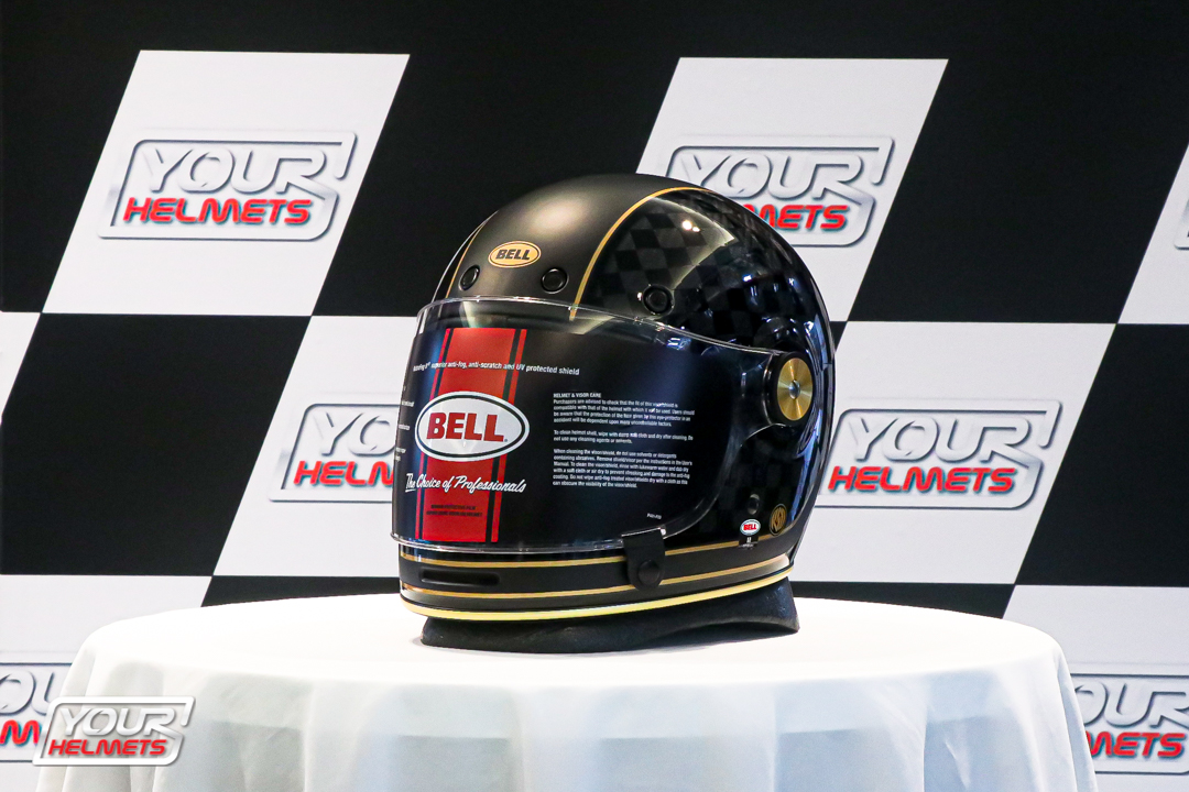หมวกกันน็อค BELL HELMETS รุ่นBULLITT CARBON RSD CHECK-IT MATT/GLOSS BLACK
