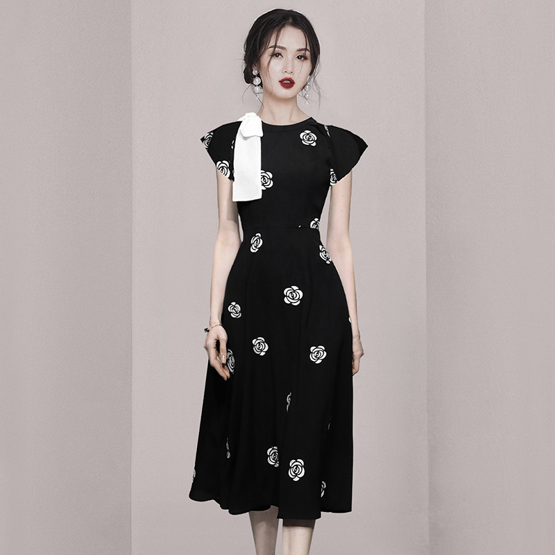 ชุดเดรสยาวสวยๆ ชุดเดรสยาวใส่สบาย ใส่ทำงาน มีขนาดS M L XL 2XL