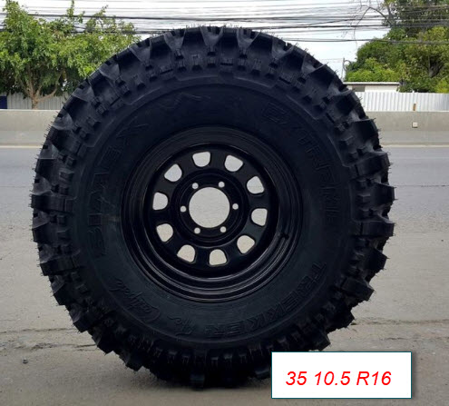 ยางตะขาบ 35 /10.5R16 SIMEX Jungle trekker