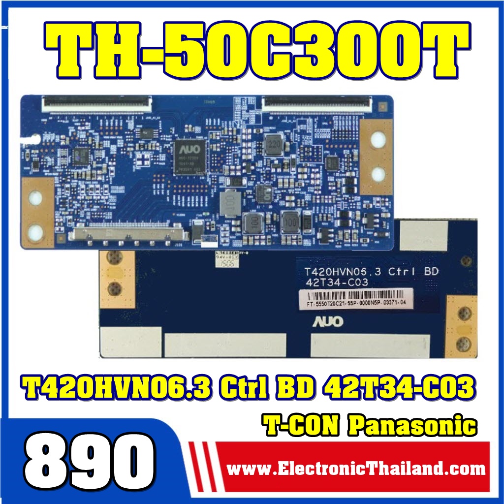 T-CON Panasonic TH-50C300T T420HVN06.3 Ctrl BD 42T34-C03