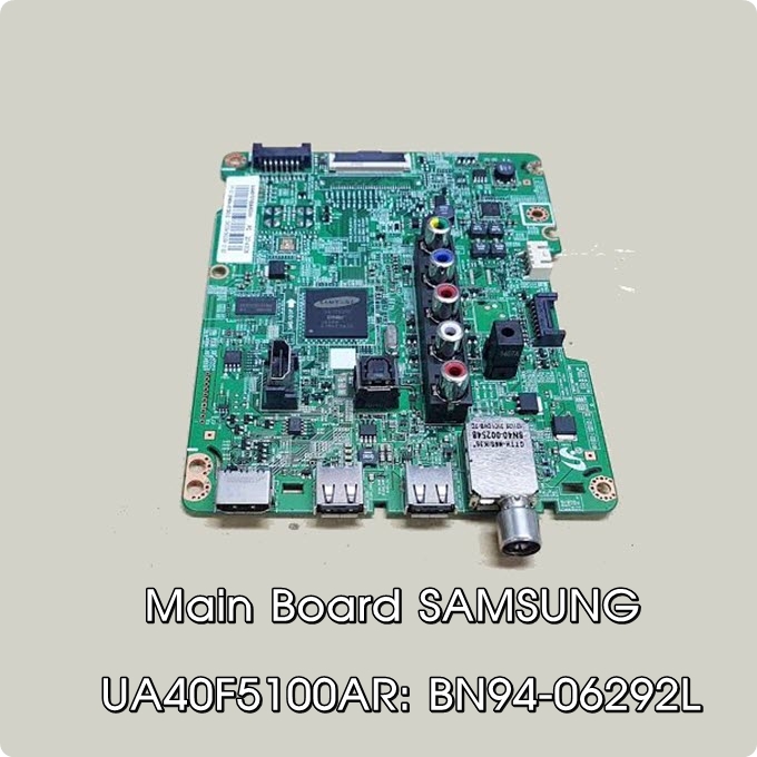 Main Board SAMSUNG LED TV UA40F5100AR UA32F5100AR : BN94-06292L
