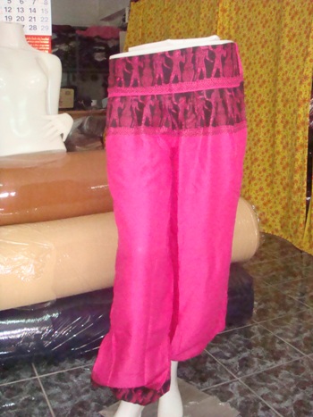 กางเกงเล กางเกงทรงจินนี่ กางเกงขายาว ผ้ายืดเนื้อนิ่มใส่สวยสบายตัว