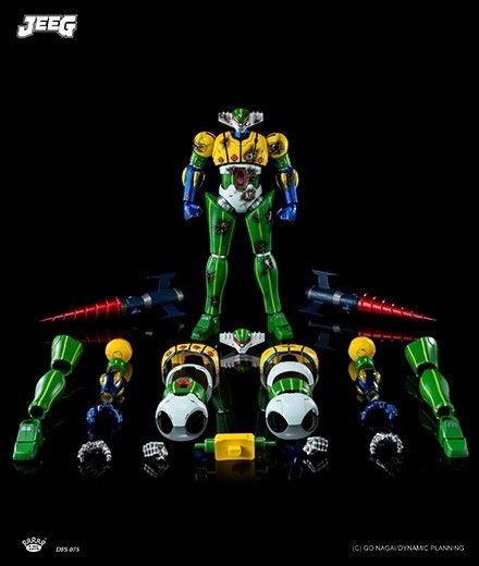 KING ARTS DFS075 BATTLE DAMAGED STEEL JEEG