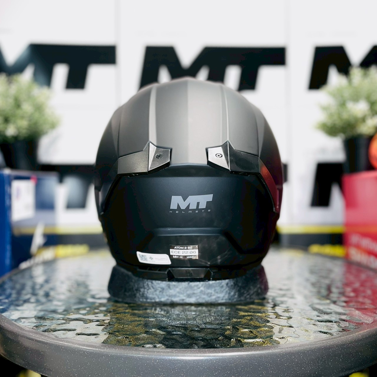 MT HELMETS - ATOM2 sv - Pure Matt Black
