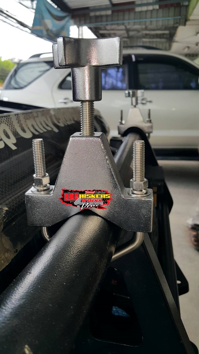 ขายึดไฮลิฟแจ็ค ยึดเฟรมแจ๊ค อลูมิเนียม เกลียวขันเป็นสเตนเลส