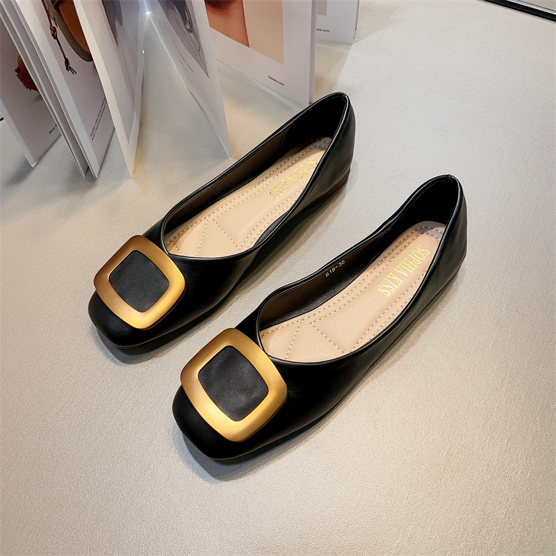 รองเท้าคัทชูผู้หญิงส้นเตี้ย ใส่สบาย มีขนาด35-40