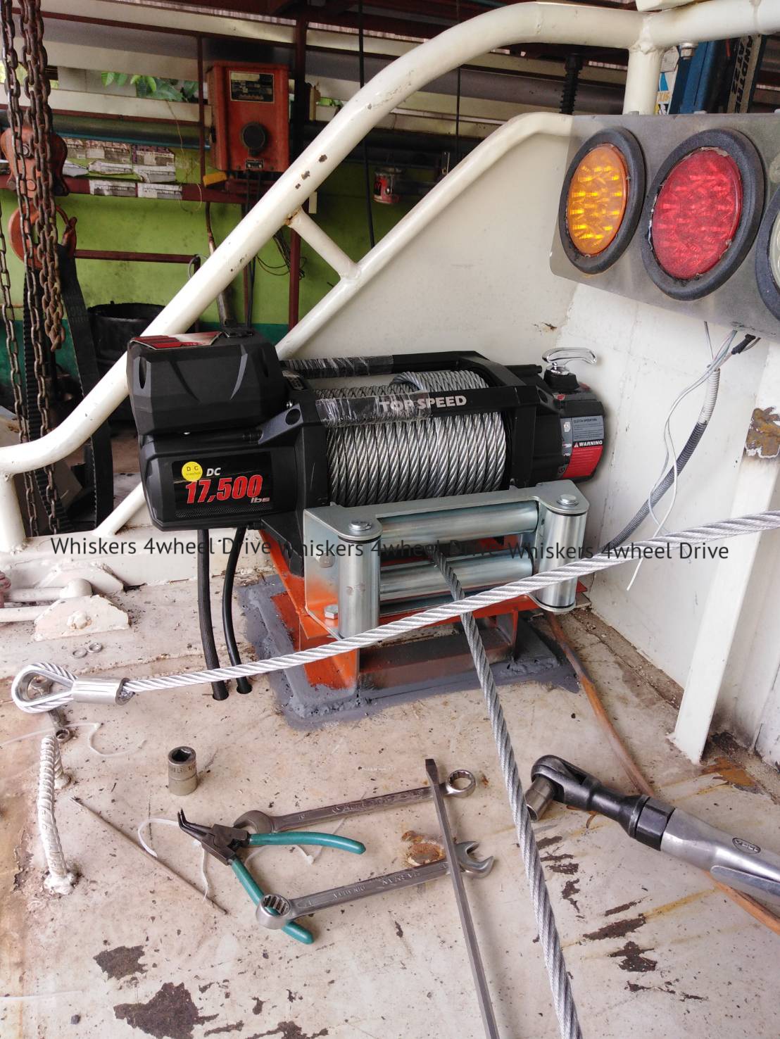 วินซ์ไฟฟ้า 17,500 ปอนด์ 24v.