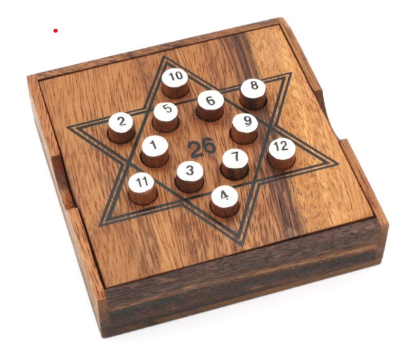 เกมส์ไม้ต่อเลข 26 ตัวต่อ ของเล่นคณิตศาสตร์ ของเล่นฝึกระบบการคิด