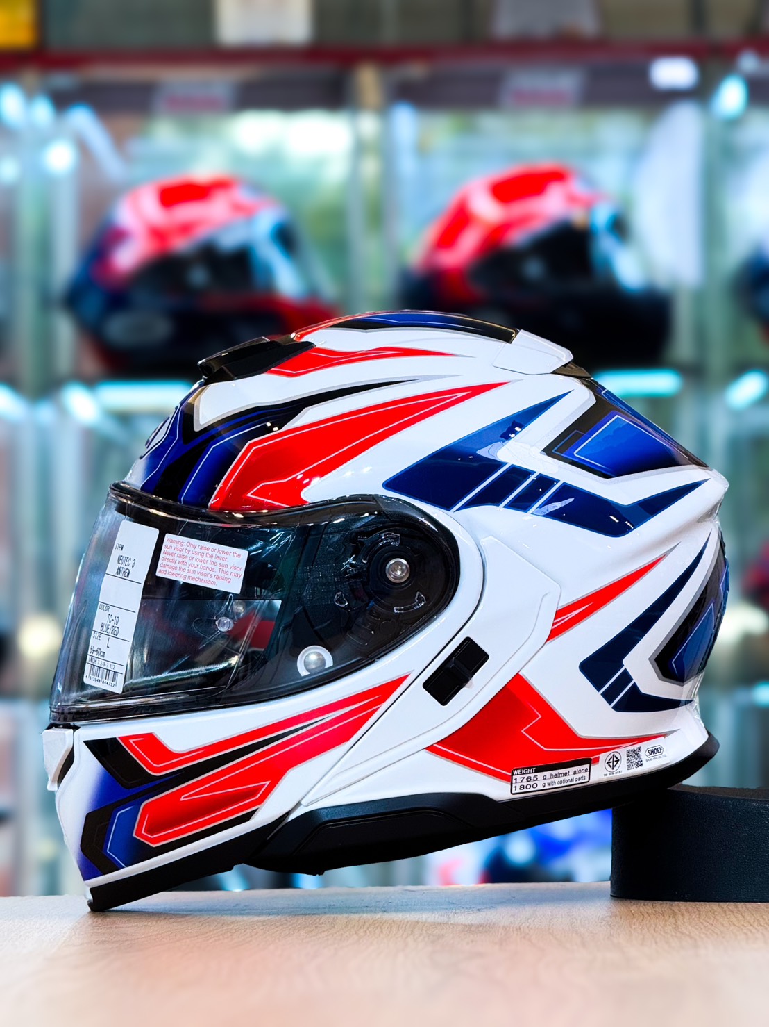 หมวกกันน็อค SHOEI รุ่น NEOTEC3 GRASP TC-10