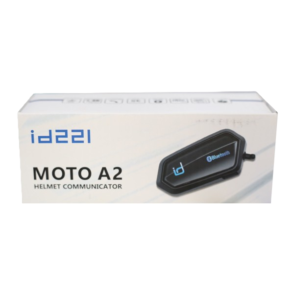 บลูทูธติดหมวกกันน็อค id221 รุ่น Moto A2
