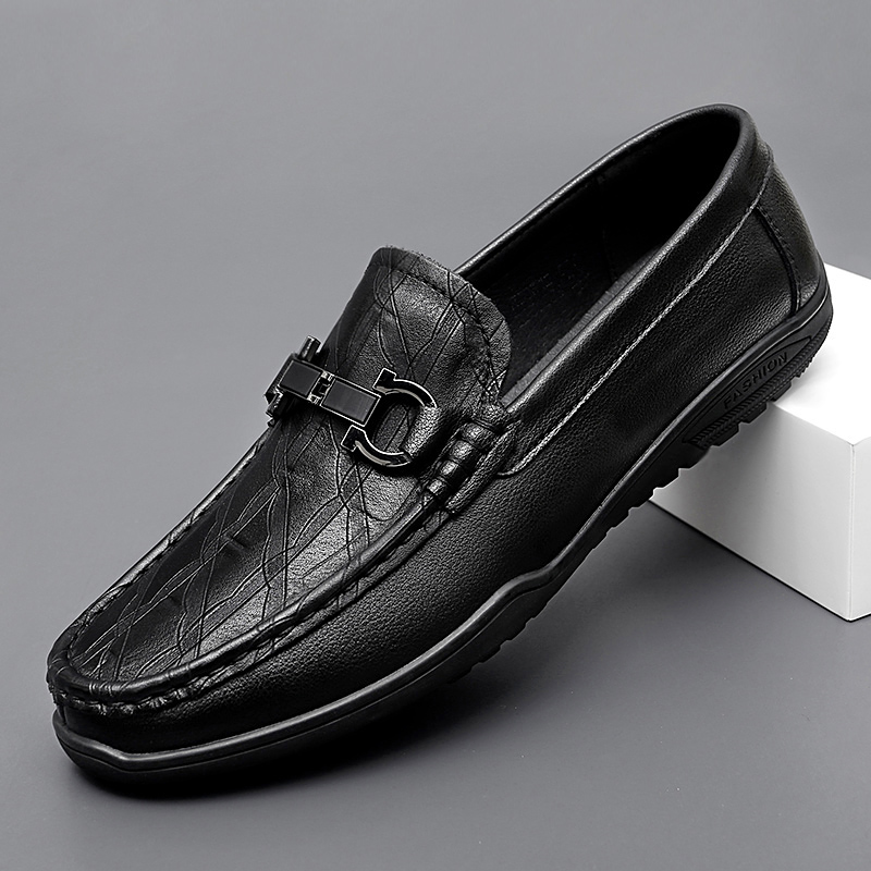 รองเท้าหนังผู้ชาย มีไซส์39-44 รองเท้าโลฟเฟอร์ชาย Slip-On Shoes มีขนาด39-44