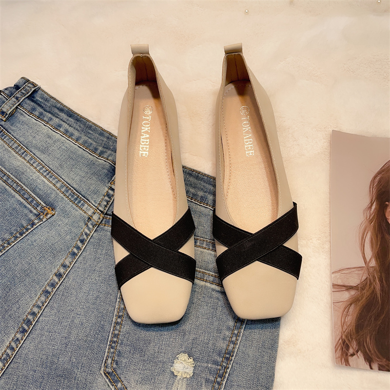 รองเท้าคัทชูผู้หญิงส้นเตี้ย ใส่สบาย มีขนาด35-40