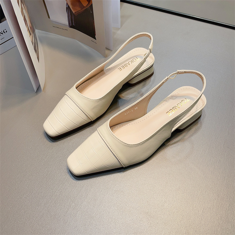 รองเท้าคัทชูผู้หญิงส้นเตี้ย ใส่สบาย มีขนาด35-40