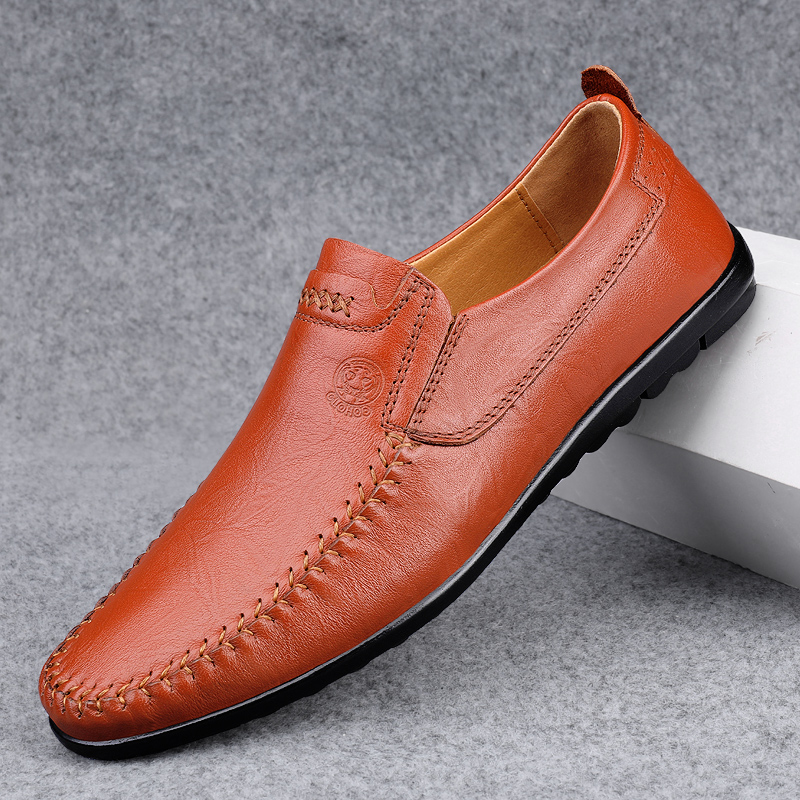 รองเท้าหนังผู้ชาย มีไซส์39-44 รองเท้าโลฟเฟอร์ชาย Slip-On Shoes มีขนาด39-44