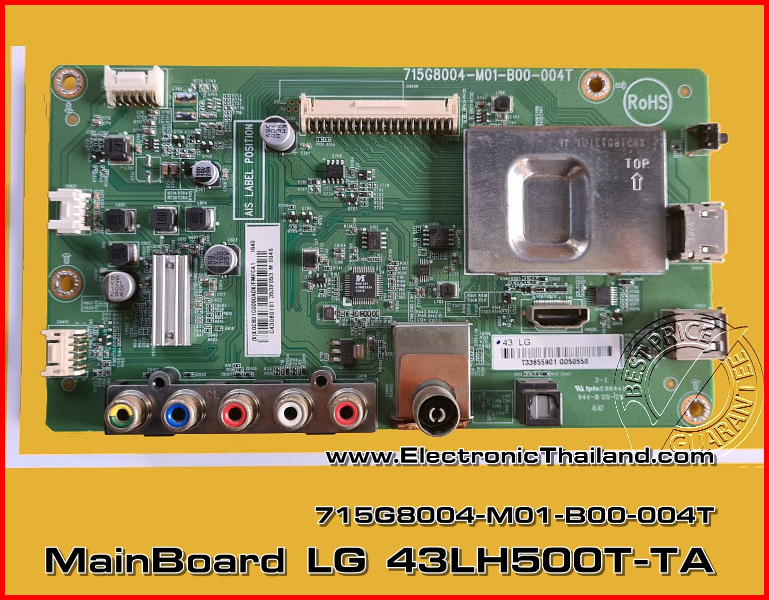Main Board LG 43LH500T-TA 715G8004-M01-B00-004T