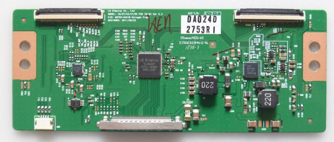 T-CON LG 32ls5700 42LM5800 :42LM6200 :42LMxxx : 6870C-0401B