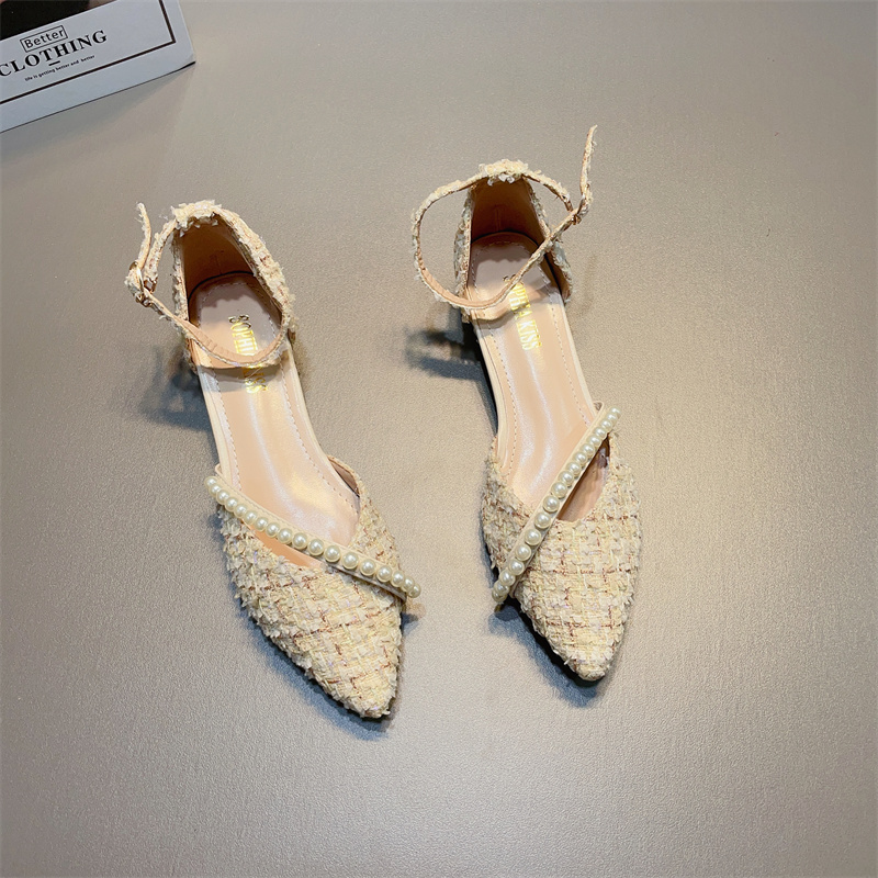 รองเท้าคัทชูผู้หญิงส้นเตี้ย ใส่สบาย มีขนาด35-40