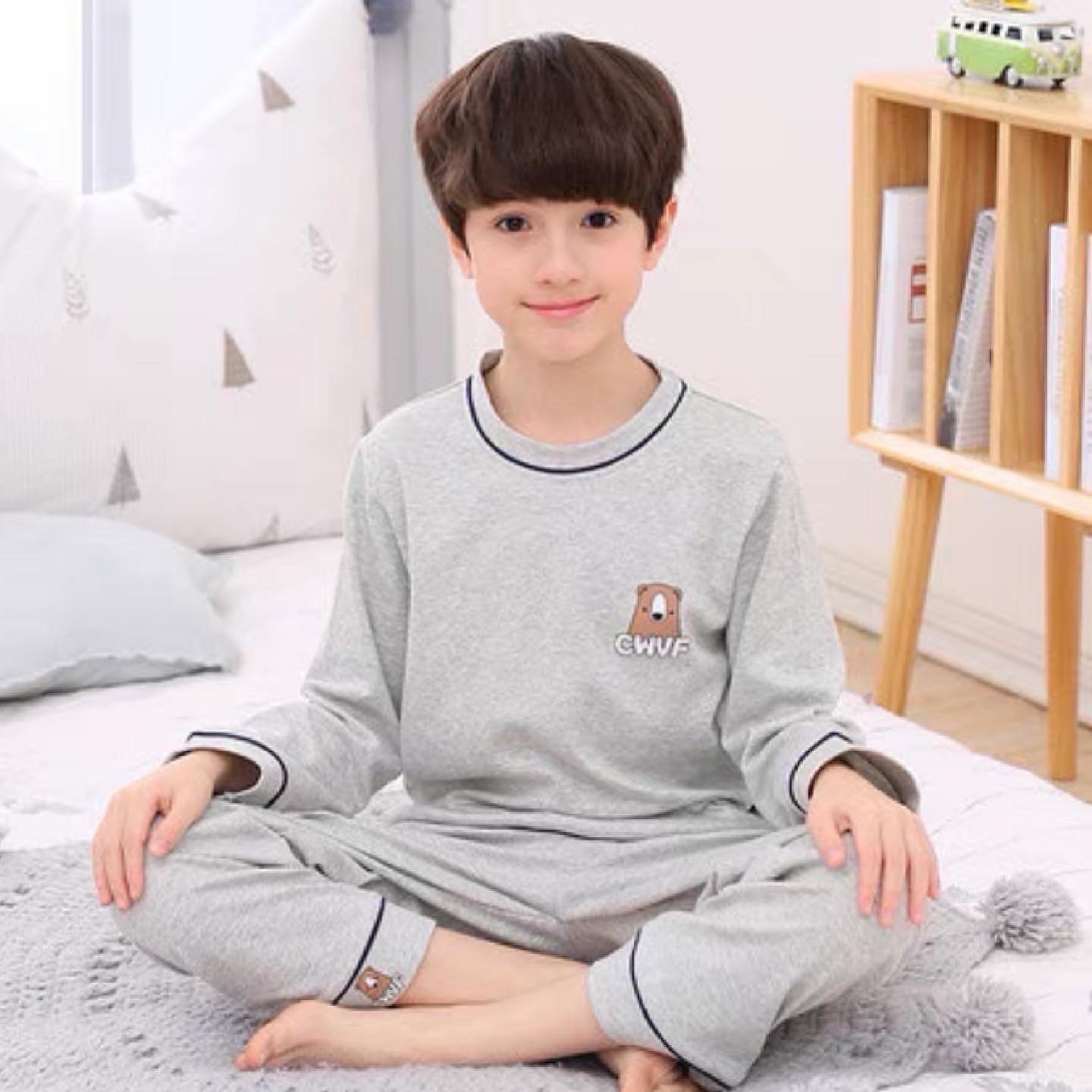 พรีออเดอร์ ชุดนอนเด็กขาสั้น แขนสั้น แบบใหม่ สำเนา