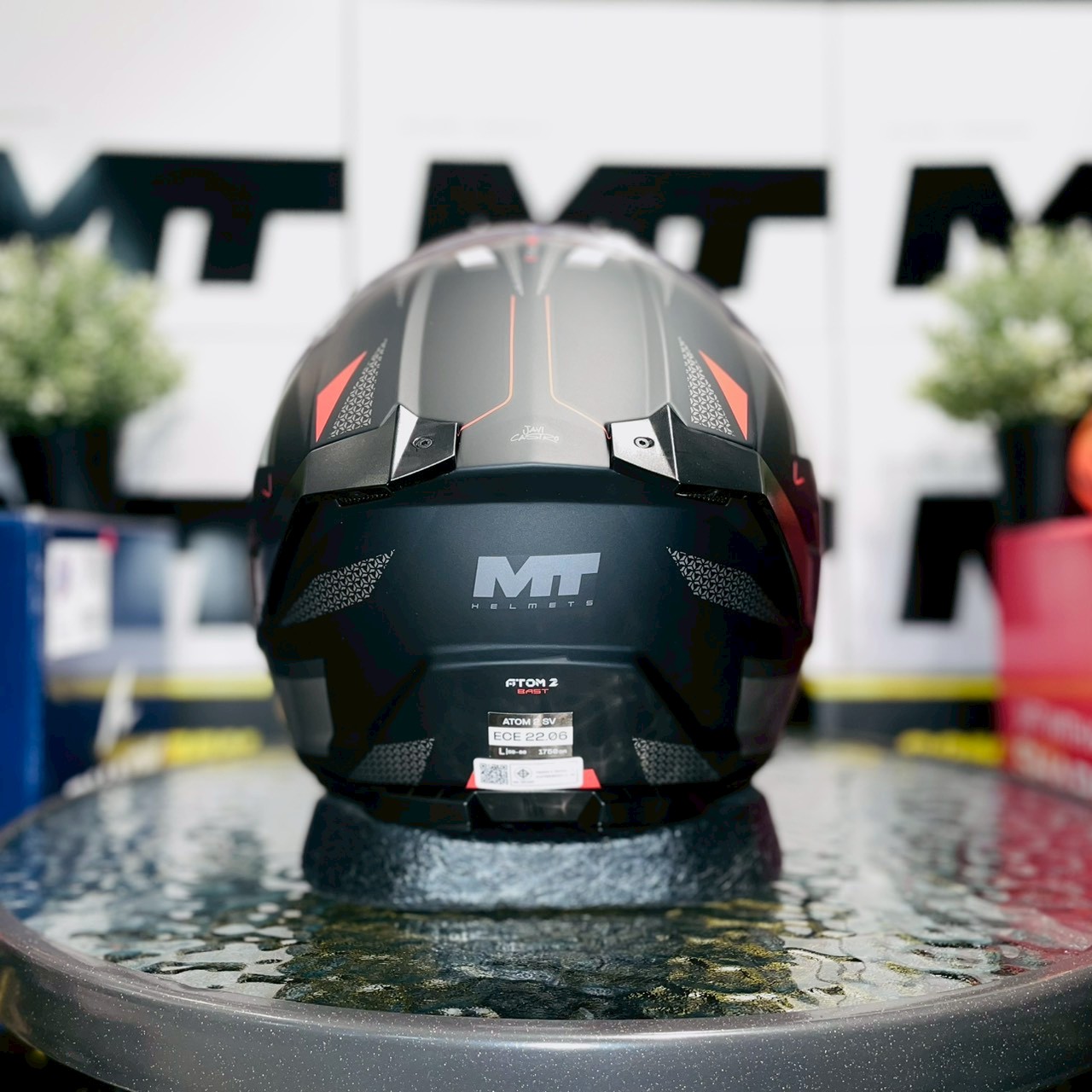 MT HELMETS - ATOM2 sv - Alkaline Gloss Blue สำเนา