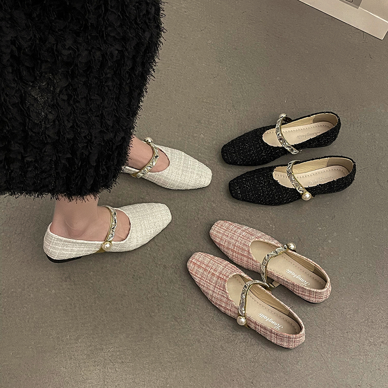 รองเท้าคัทชูผู้หญิงส้นเตี้ย ใส่สบาย มีขนาด35-40